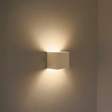 Vägglampa Svart Aluminium Justerbar Kub LED Carvallo