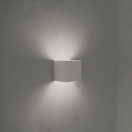Vägglampa Svart Aluminium Justerbar Kub LED Carvallo