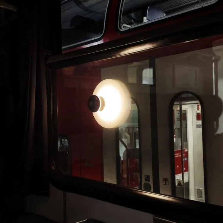 Vägglampa med uppladdningsbar sugmontering LED Carvallo