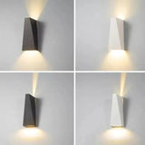10W Vattentät LED Vägglampa Armatur med Dubbelhuvuden för Inomhus- och Utomhusväggljus Carvallo