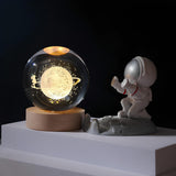 3D Kristallkulor LED Ljus Carvallo