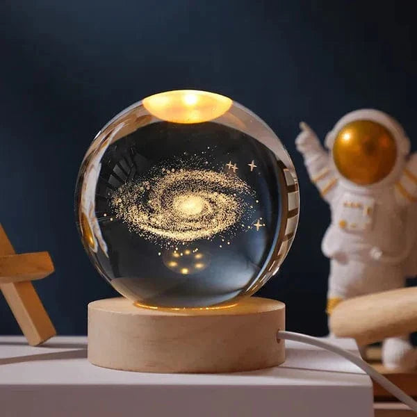 3D Kristallkulor LED Ljus Carvallo