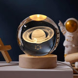 3D Kristallkulor LED Ljus Carvallo