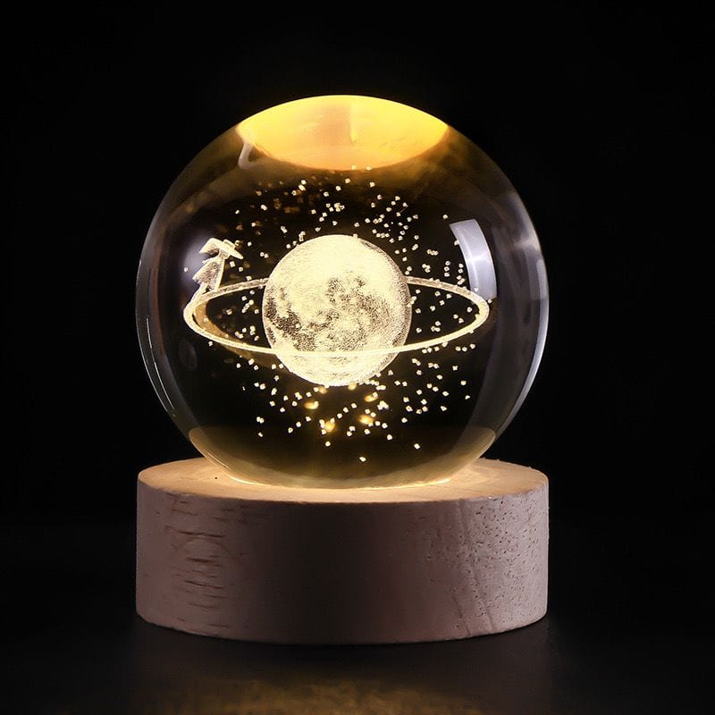 3D Kristallkulor LED Ljus Carvallo