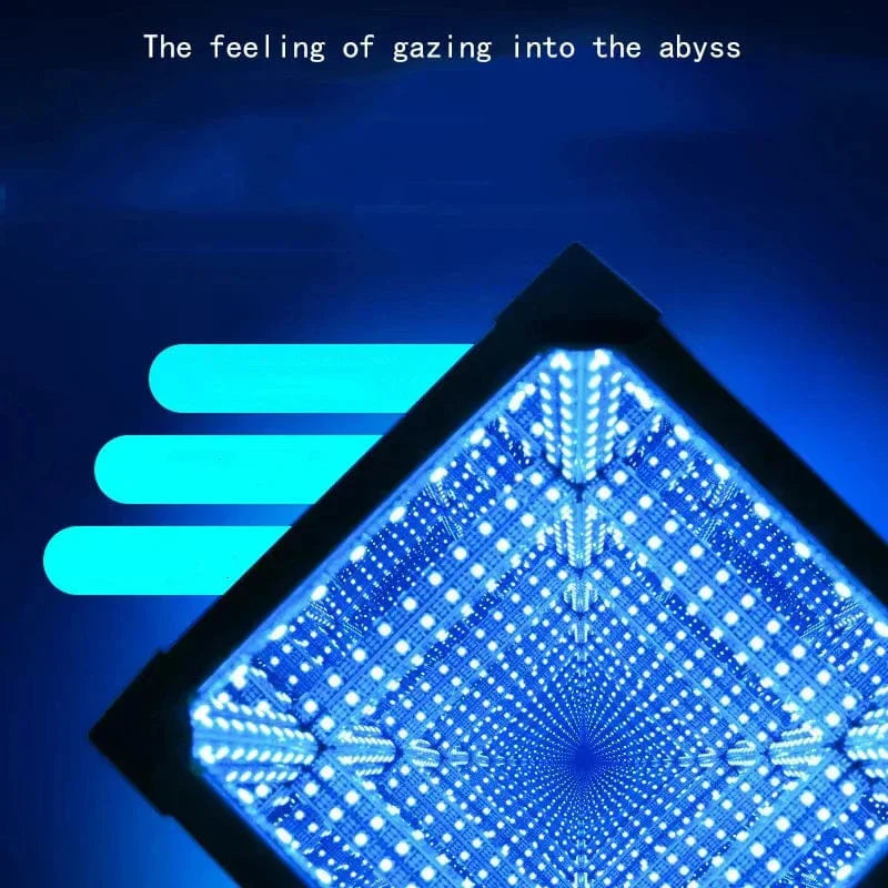3D Kub Abyss Skrivbord Atmosfär Ljus Carvallo