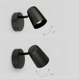 5W LED Vägglampa - Justerbar Fäste - Vikbar Rotation - Varm/Kall Vit - Aluminiumkropp - Modern Design Carvallo