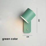 Justerbar Nordisk Vägglampa med Rotabel Sconcelampa och Integrerad Strömbrytare – Inomhus Vägglampor för Heminredning Carvallo