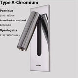 Justerbar USB-laddningsvägglampa med 350° rotation – Modern vägglampa för nattduksbord och hotellanvändning Carvallo