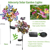 Butterfly Solar Garden Light Carvallo