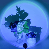 Färgförändrande solnedgångslampa USB-driven Carvallo