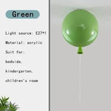 Färgglad LED taklampa för barnrum – Energieffektiv ballongdesign, ögonvänlig belysning Carvallo