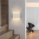 Trådlös LED-vägglampa med touchkontroll – Uppladdningsbar - Dimbar - Minimalistisk design - Tre färgtemperaturer - Inomhusbruk Carvallo