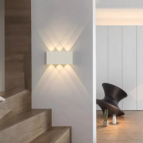Trådlös LED-vägglampa med touchkontroll – Uppladdningsbar - Dimbar - Minimalistisk design - Tre färgtemperaturer - Inomhusbruk Carvallo