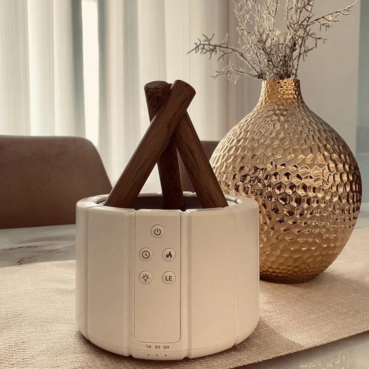 Cozy Campfire Design Bonfire Luftfuktare Carvallo