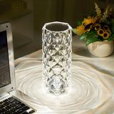Crystal Touch Elegant Rechargeable Table Lamp Carvallo