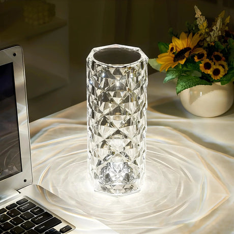 Crystal Touch Elegant Rechargeable Table Lamp Carvallo