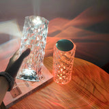 Crystal Touch Elegant Rechargeable Table Lamp Carvallo