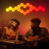 Anpassningsbara LED Hexagon Vägglampor Carvallo