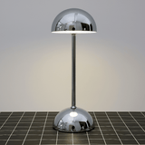 Dimbar Krom Finish LED Uppladdningsbar Bordslampa Carvallo