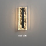 Dimbar LED Vägglampa, 12W Modern Akryl- och Kopparvägglampa för Vardagsrum och Sovrum Belysning Carvallo