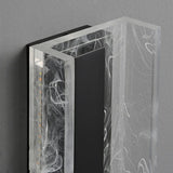 Dimbar LED Vägglampa, 12W Modern Akryl- och Kopparvägglampa för Vardagsrum och Sovrum Belysning Carvallo