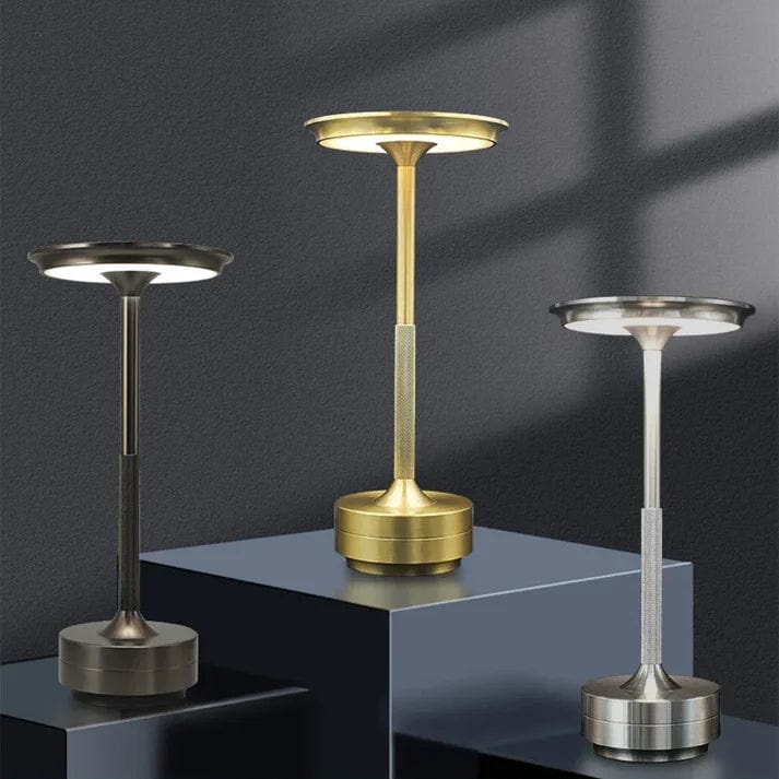 Dimbara Touch Control Uppladdningsbar Bordslampa Carvallo