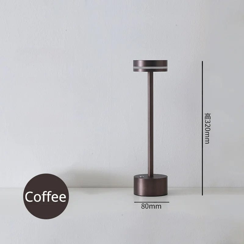 Elegance Snel- och uppladdningsbar bordslampa Carvallo