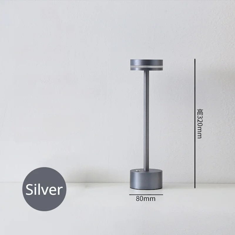 Elegance Snel- och uppladdningsbar bordslampa Carvallo