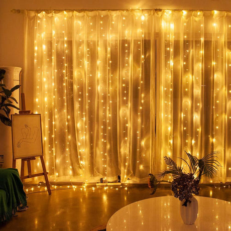 Fairy Curtain LED Lampor Carvallo