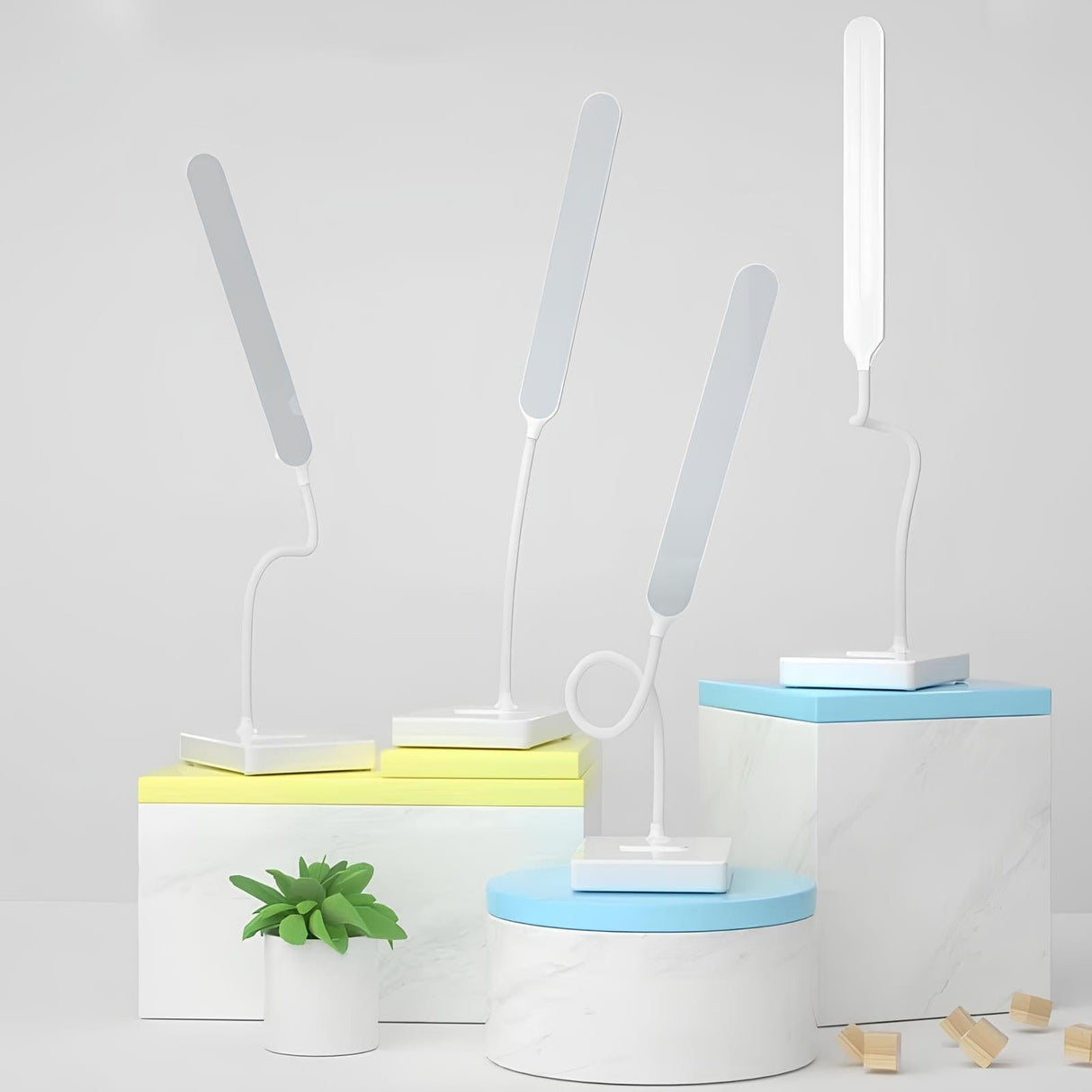 Flexibel Arm USB Laddningsbar Skrivbordslampa Carvallo