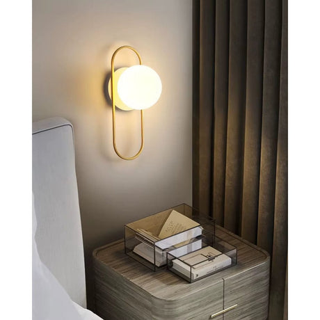 Frosted Glass LED Vägglampor Carvallo