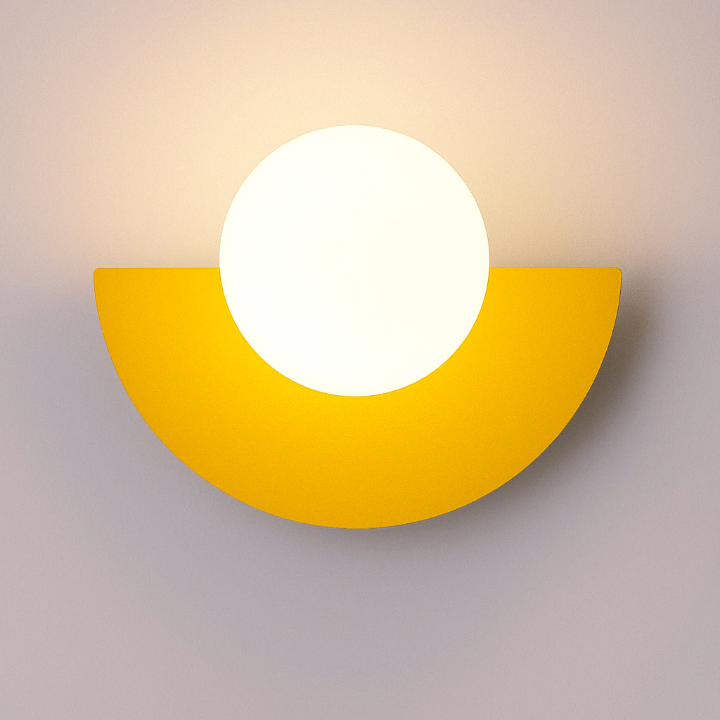 Frosted Globe Smidesjärn Vägglampa Carvallo