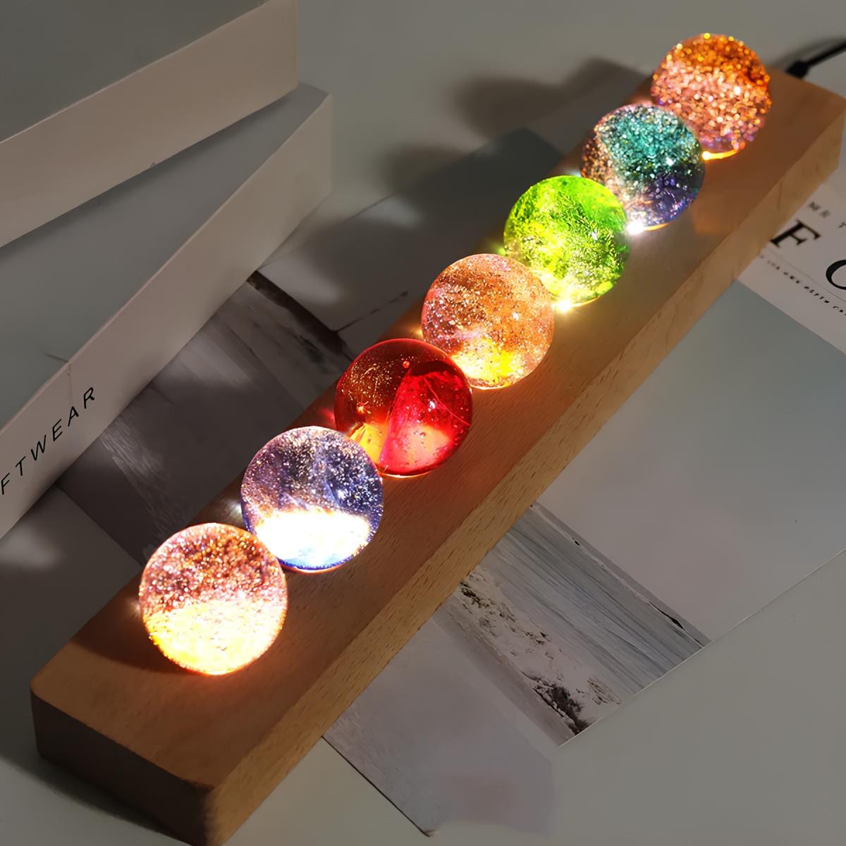 Galaxy Crystal Ball Lamp Carvallo