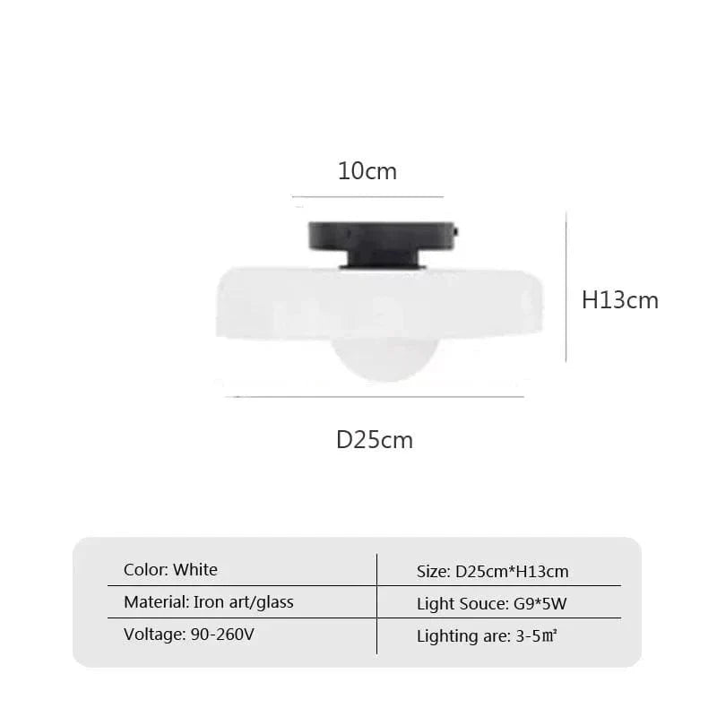 Glas Tak- och Vägglampor Carvallo