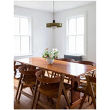 Glas Kandelaber Hängande Lampa Carvallo