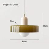 Glas Kandelaber Hängande Lampa Carvallo