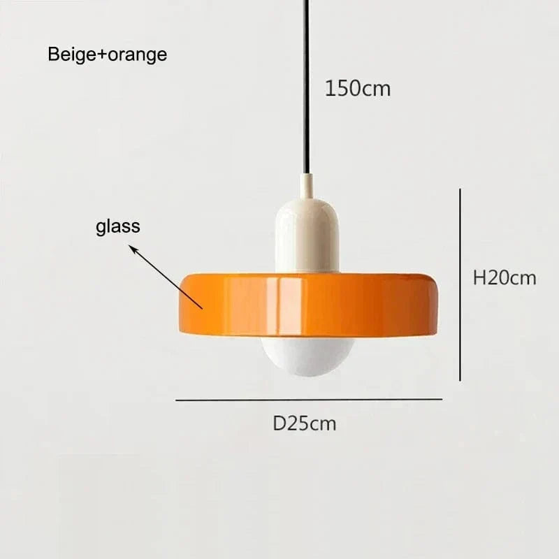 Glas Kandelaber Hängande Lampa Carvallo