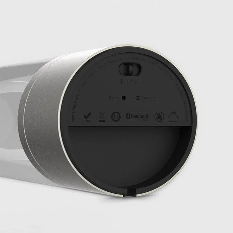 Glasrörsdesign uppladdningsbar bordslampa Carvallo