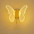 Gyllene LED Fjäril Hänglampa Carvallo