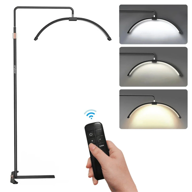 Halvmåne LED Golvlampa Carvallo