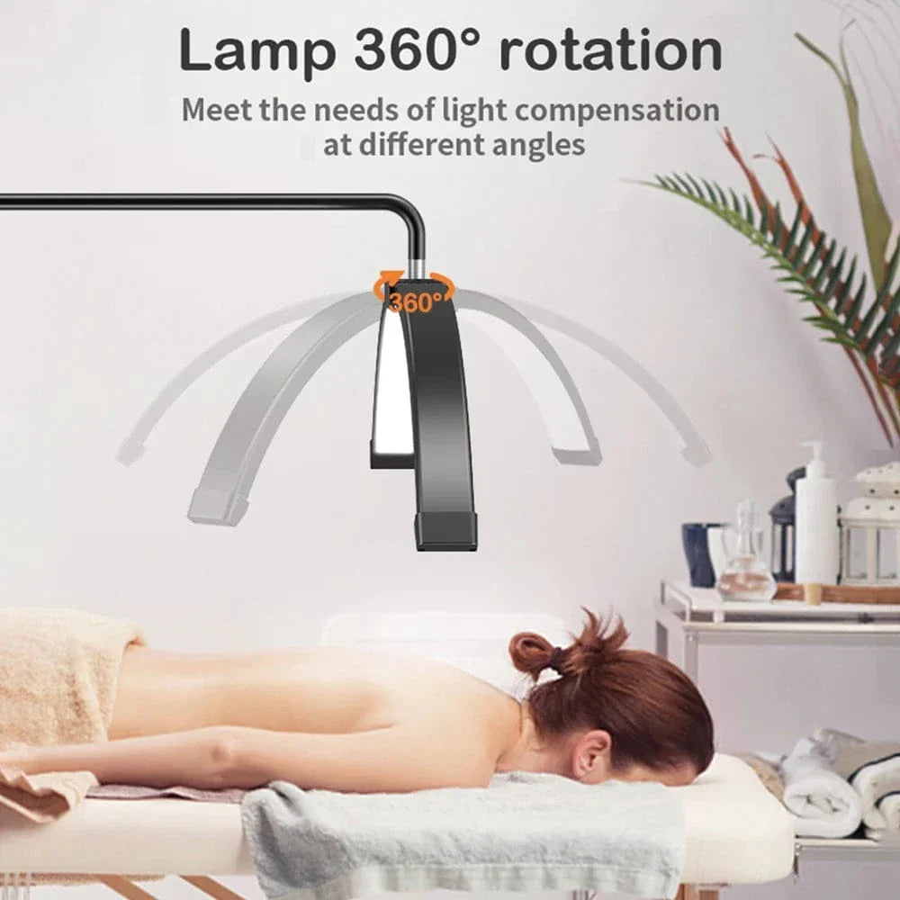 Halvmåne LED Golvlampa Carvallo