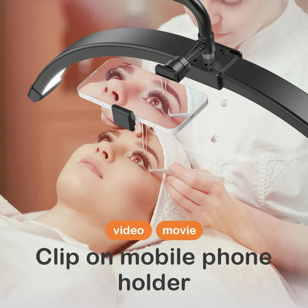 Halvmåne LED Golvlampa Carvallo