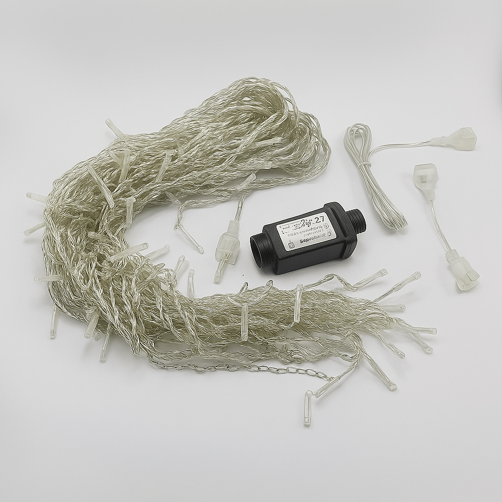 Icicle String LED Twinkle Effekt Ljus Carvallo