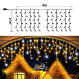 Icicle String LED Twinkle Effekt Ljus Carvallo