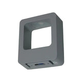 IP65 Vattentålig Utomhus Vägglampa – Modern Design - Upp- och Nedljusterande - Svart/Grå - Idealisk för Trädgårds- och Patio Belysning Carvallo