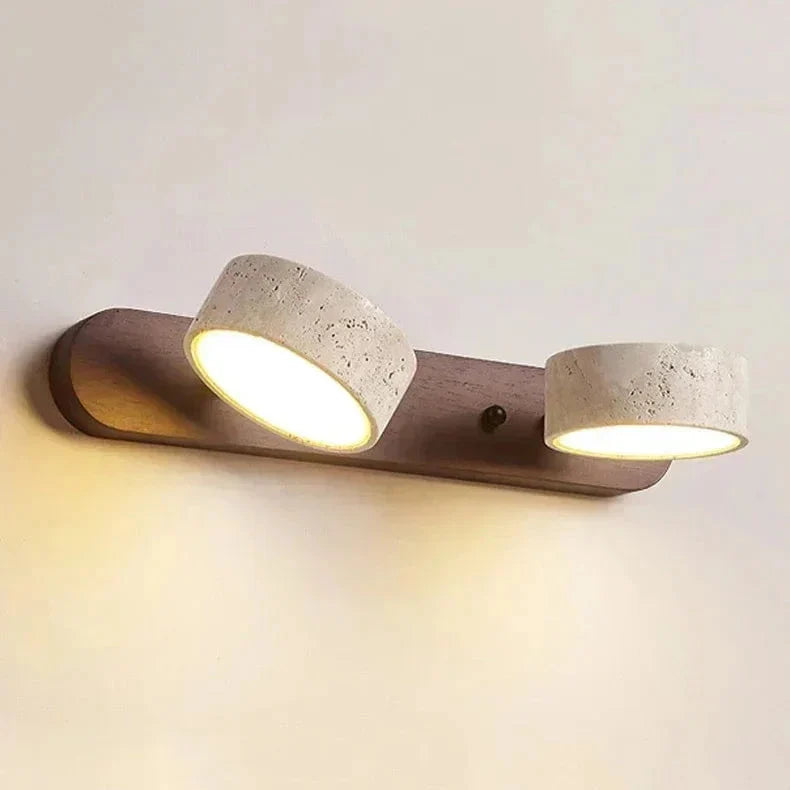 Japansk Wabi Sabi LED Vägglampa Carvallo