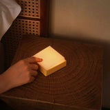 LED Sängbordslampa med magnetisk attraktion – Modern nattdukslamp för sovrum, varm vit ljusglöd, USB uppladdningsbar Carvallo