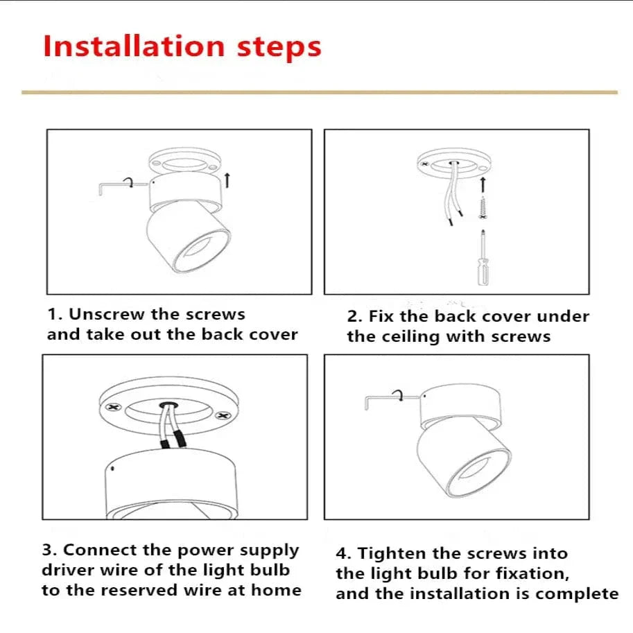 LED Taklampor Macaron Carvallo