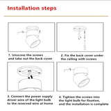 LED Taklampor Macaron Carvallo
