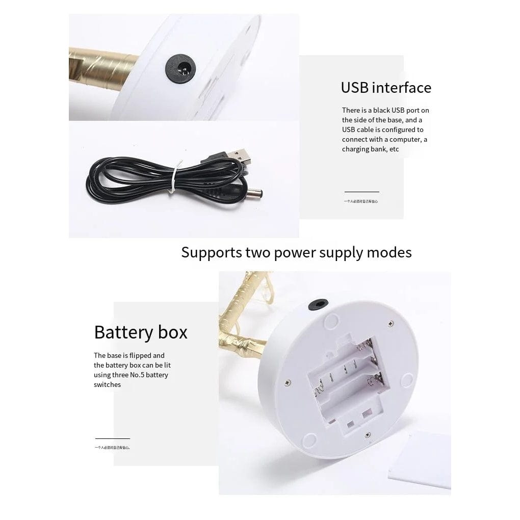 LED körsbärsblomma träd bordslampa Carvallo